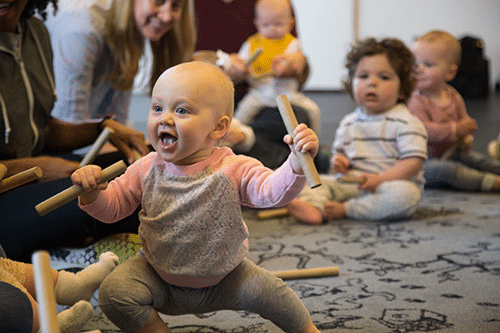 A Little Bears class at Blue Bear Fort Mason